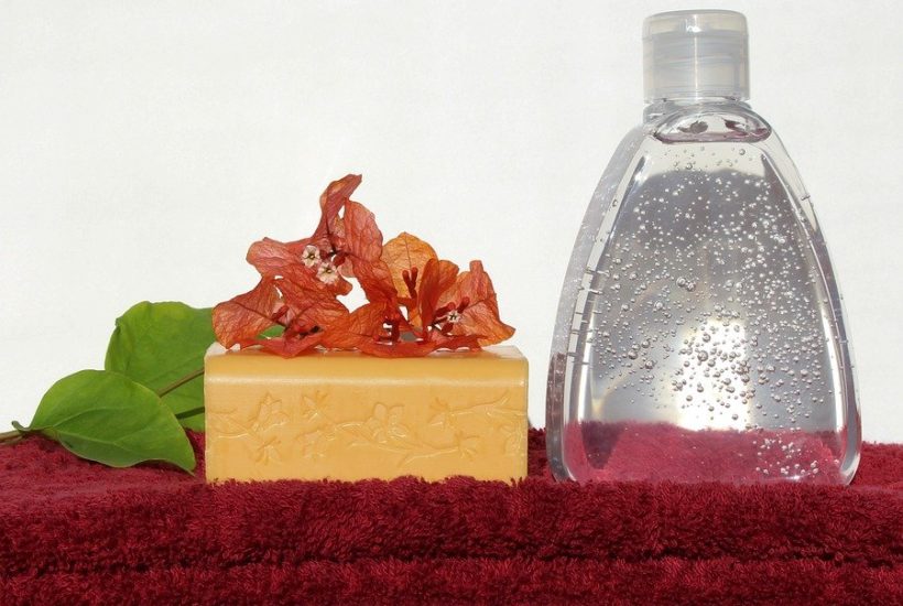 keeping your hands clean with citrus hand sanitizers