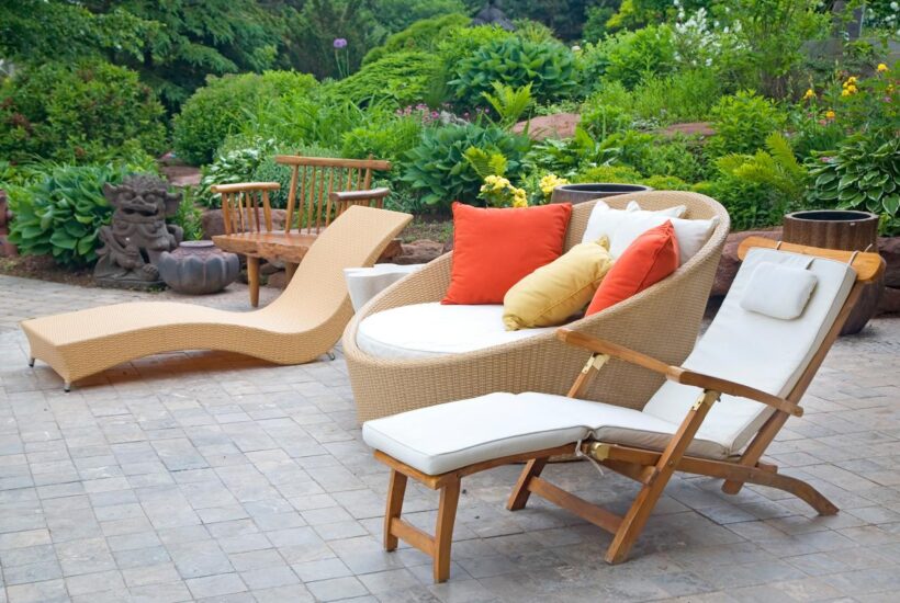a guide for choosing furniture for outdoor space