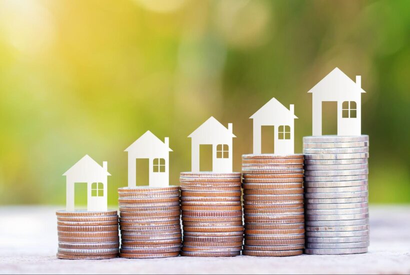 Bigstockpaperhousemodeloncoinssta279182236e1547969753106 Beauty Army how to save up enough to buy your own house