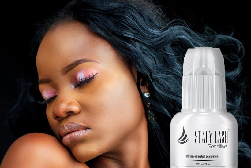 what is the best eyelash extension glue for sensitive eyes
