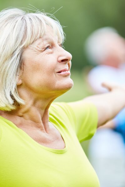 Active-seniors-in-a-yoga-class - Beauty Army How Seniors Can Care for Their Under-Eyes Every Day